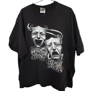 Shaka Wear Smile Now Cry Later Streetwear Men’s XXL T-Shirt
Comedy Drama RARE